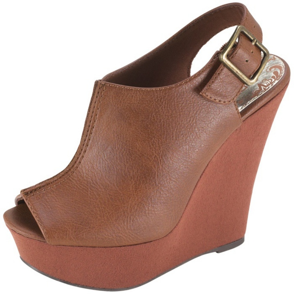 Women's Brown Brash Wedges